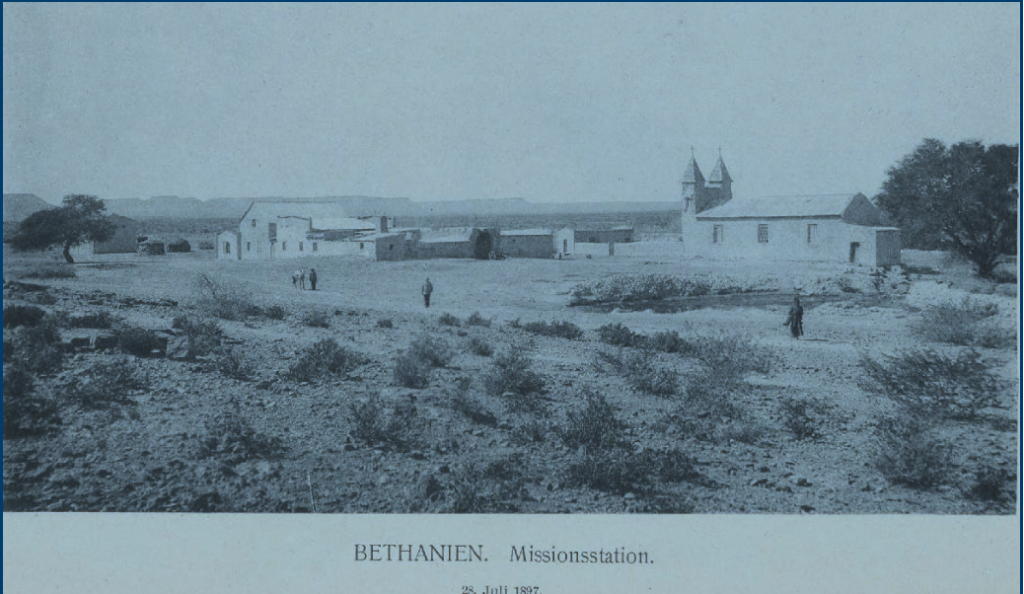 image - Missionar Friedrich Heinrichs in Deutsch Südwestafrika (Namibia), Bethanien